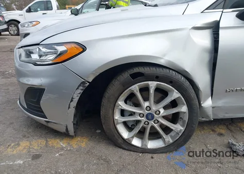 2019 Ford Fusion Hybrid Se from USA, damaged, VIN 3FA6P0LU8KR159376